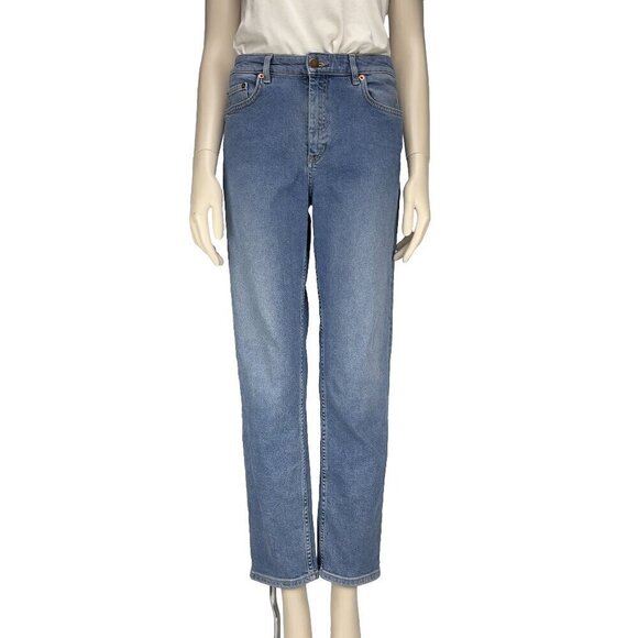 & Other Stories Jeans Embroided Sequins Cropped Paris Atelier s 29 - Picture 3 of 16